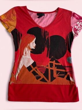 Vintage 2000s Custo Barcelona Baby Tee
